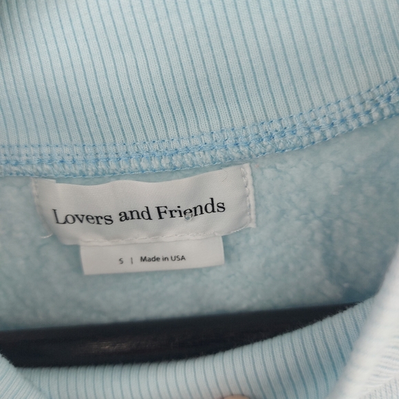 LOVERS AND FRIENDS Sydney Pullover in Sky BlueColor: Sky Blue Size Small - Picture 4 of 7